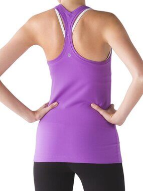 LULULEMON Moonlit Magenta Cool Racerback II Yoga Tank Top
